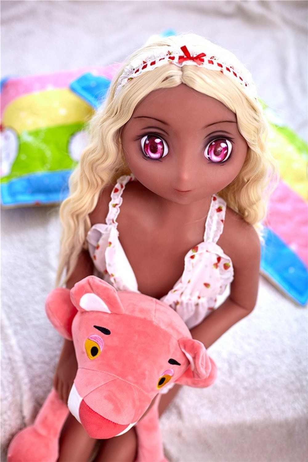 Irontech Doll 128cm バスト平ら Reinヘッド TPE製ラブドール