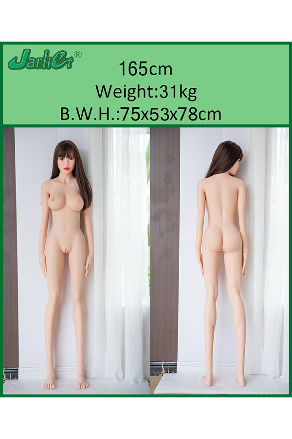 Jarliet Doll 165cm Eカップ #115ヘッド TPE製ラブドール