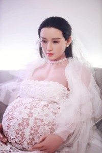 JY Doll 160cm 妊婦型 豊満 洁儿ちゃん シリコン頭 tpeボディ