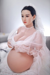 JY Doll 160cm 妊婦型 豊満 洁儿ちゃん シリコン頭 tpeボディ