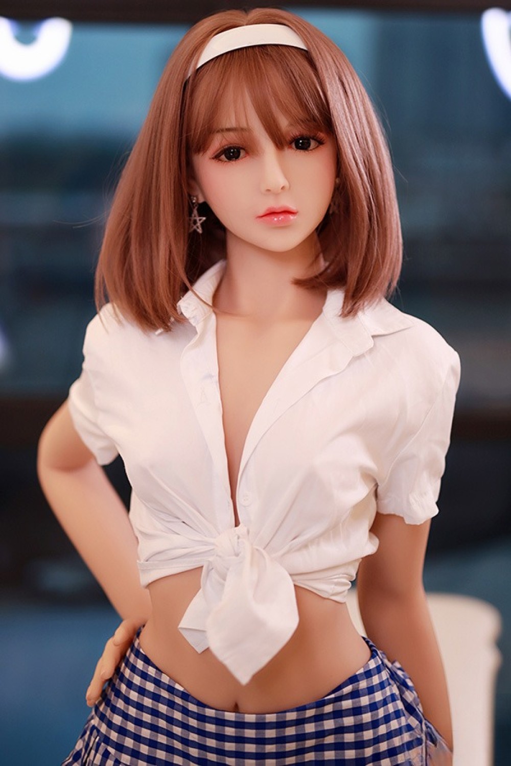TOP-CYDOLL 170cm Dカップ Amberヘッド フルシリコン製ラブドール