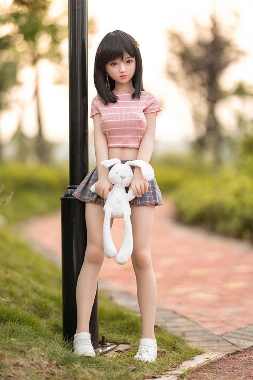 JY Doll 123cm Cカップ 小怜夢 可愛い シリコン製頭部+TPEボディ