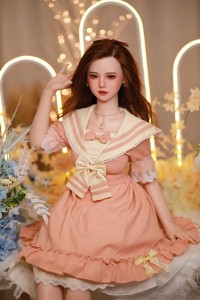 JY Doll 123cm Bカップ 小云兮ヘッド 身体リアルメイク付き フルシリコン製ラブドール