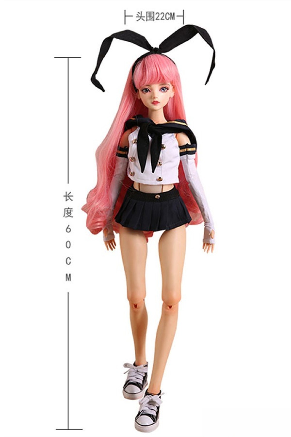 Mini Doll 58cm普通乳 BJD M2ヘッド セックス可能 53cm-75cm身長選択可能