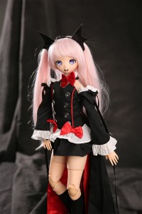 Mini Doll 58cm貧乳 BJDボディ Luluヘッド ボディ選択可 セックス可能 ミニドール