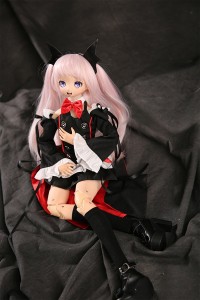Mini Doll 58cm貧乳 BJDボディ Luluヘッド ボディ選択可 セックス可能 ミニドール