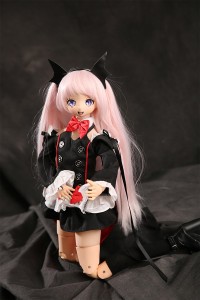 Mini Doll 58cm貧乳 BJDボディ Luluヘッド ボディ選択可 セックス可能 ミニドール