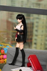 Mini Doll 58cm普通乳 BJD Tifaヘッド セックス可能 53cm-75cm身長選択可能