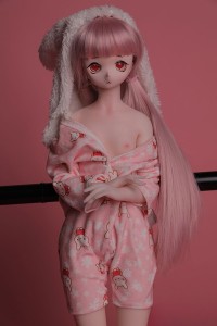 Mini Doll 55cm貧乳シリコンボディ S4ヘッド 莎莉 身長選択可能 セックス可能 ミニドール