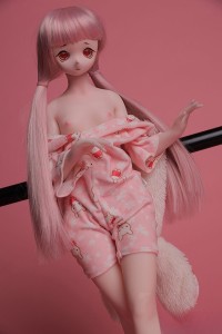 Mini Doll 55cm貧乳シリコンボディ S4ヘッド 莎莉 身長選択可能 セックス可能 ミニドール