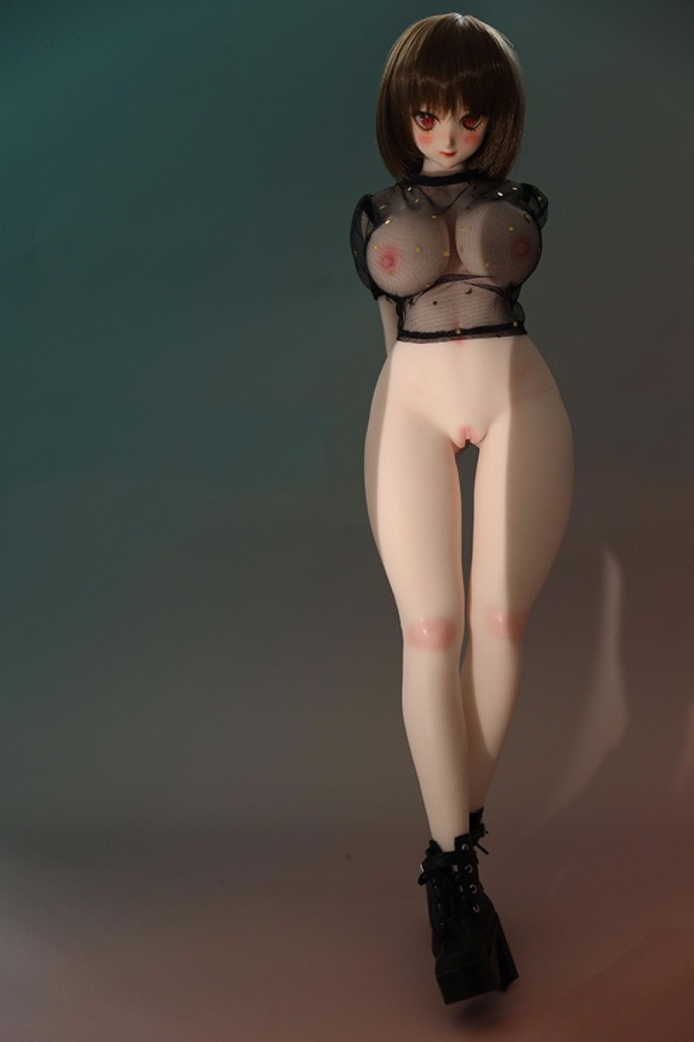 Mini Doll 60cm巨乳 シリコン製 身長選択可能 セックス可能 収納が便利 ミニドール