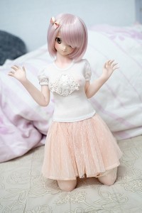 Mini Doll 60cm普通乳 シリコン S7ヘッド ミニドール セックス可能 身長選択可能
