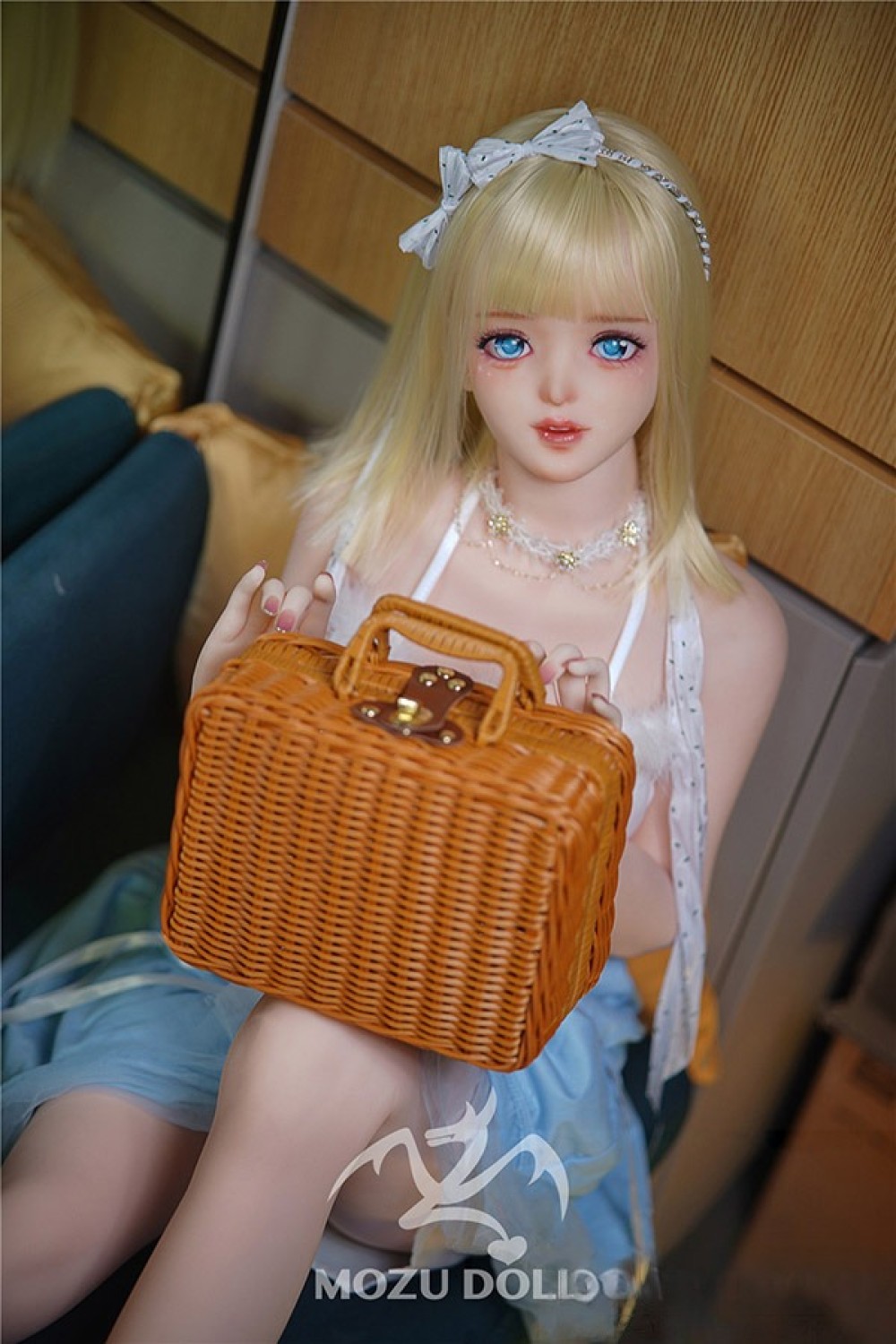 MOZU Doll 145cm Dカップ M2#頭部 体重25kg 肌色＆眼球色＆メイク＆ウィッグ＆衣装は宣材写真と同じ TPE製ラブドール