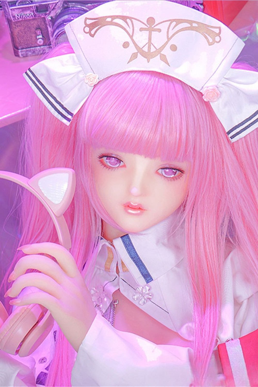 MOZU Doll 145cm Bカップ M1ヘッド 体重25kg 肌色＆眼球色＆メイク＆ウィッグ＆衣装は宣材写真と同じ TPE製ラブドール