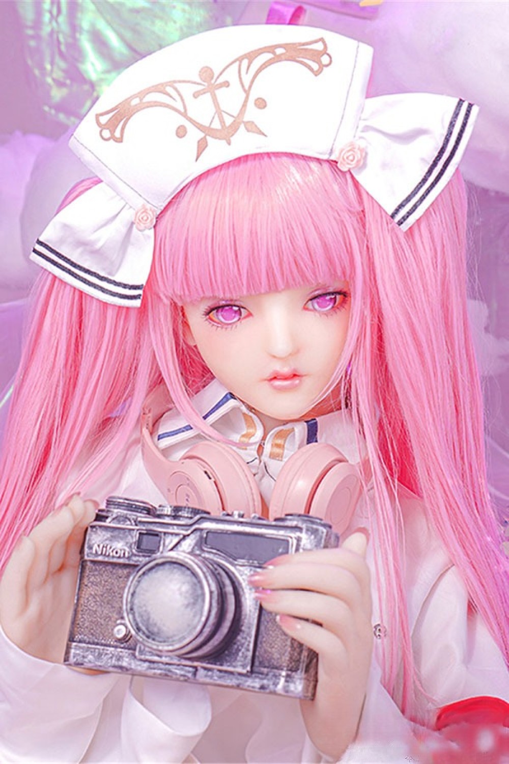 MOZU Doll 145cm Bカップ M1ヘッド 体重25kg 肌色＆眼球色＆メイク＆ウィッグ＆衣装は宣材写真と同じ TPE製ラブドール