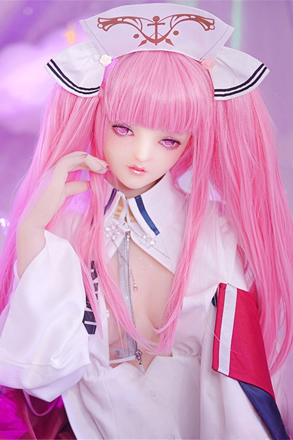 MOZU Doll 145cm Bカップ M1ヘッド 体重25kg 肌色＆眼球色＆メイク＆ウィッグ＆衣装は宣材写真と同じ TPE製ラブドール