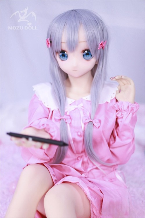 MOZU Doll 145cm Dカップ 小纱(Xiaosha) 体重25kg 肌色＆眼球色＆メイク＆ウィッグ＆衣装は宣材写真と同じ TPE製ラブドール