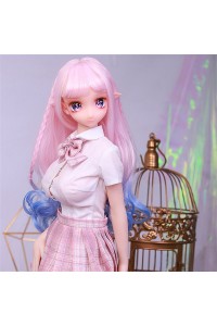 2.6kg フルシリコン製 MOZU 63cm 小桃(xiaotao) 肌色＆眼球色＆メイク＆ウィッグ＆衣装は宣材写真と同じ 小型で軽量化で収納しやい 使いやすい