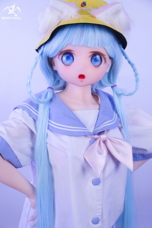 MOZU Doll 145cm Bカップ 小圆(xiaoyuan) 体重25kg 肌色＆眼球色＆メイク＆ウィッグ＆衣装は宣材写真と同じ TPE製ラブドール