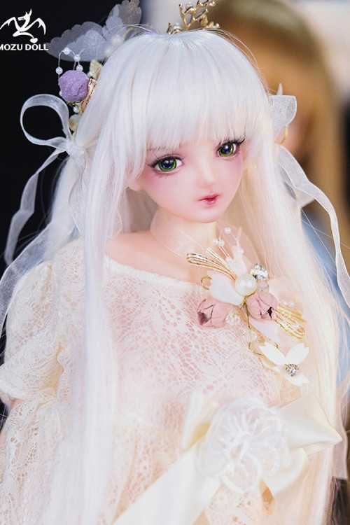 2.6kg フルシリコン製 MOZU 63cm 小玉(xiaoyu) 肌色＆眼球色＆メイク＆ウィッグ＆衣装は宣材写真と同じ 小型で軽量化で収納しやい 使いやすい
