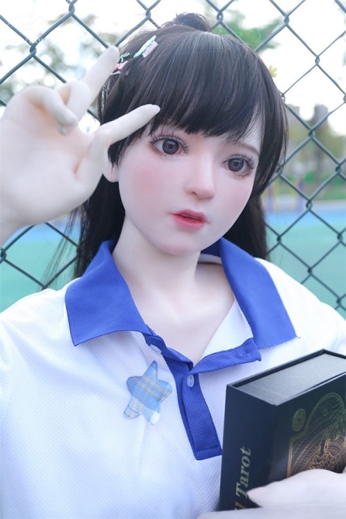 MOZU Doll 145cm Dカップ 小鱼(Xiaoyu) 体重25kg 肌色＆眼球色＆メイク＆ウィッグ＆衣装は宣材写真と同じ TPE製ラブドール