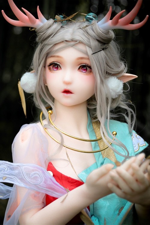 MOZU Doll 145cm Dカップ 瑶儿ちゃん 体重25kg 肌色＆眼球色＆メイク＆ウィッグ＆衣装は宣材写真と同じ TPE製ラブドール