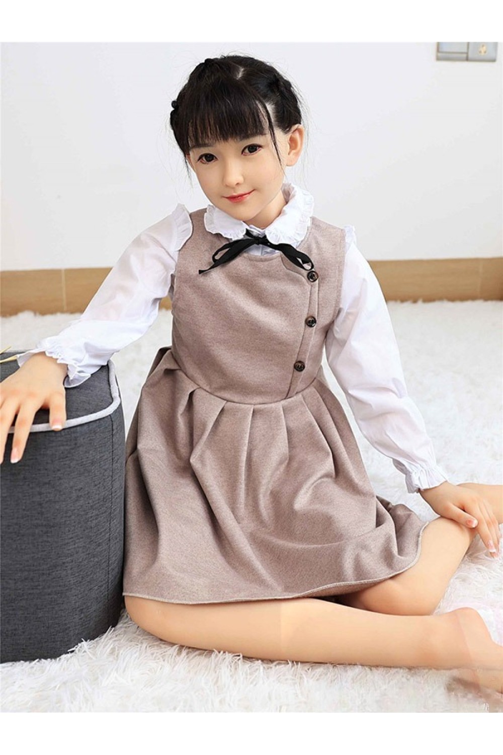 My Loli Waifu 略称MLW 138cm AAカップ 玲奈Rena頭部 TPE材質ボディー ヘッド材質選択可能 メイク選択可能