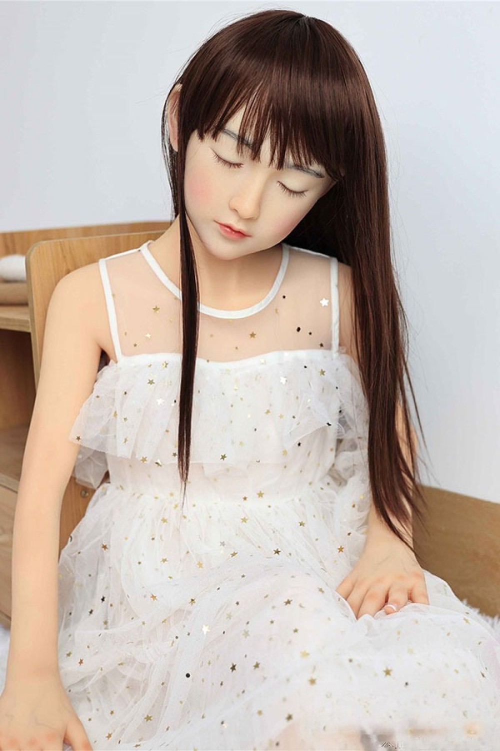 My Loli Waifu 略称MLW 126cm AAカップ 莉子RIKO 頭部 TPE材質ボディー ヘッド材質選択可能 メイク選択可能