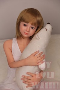 My Loli Waifu 略称MLW 126cm AAカップ ジュリーJulie頭部 TPE材質ボディー ヘッド材質選択可能 メイク選択可能