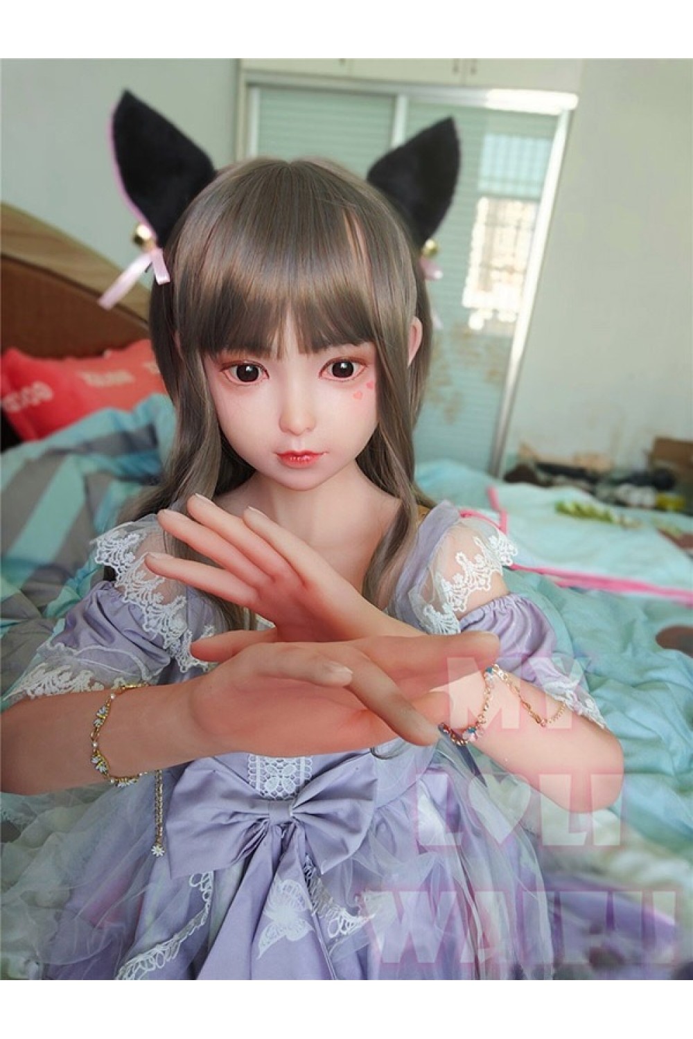 My Loli Waifu 略称MLW 126cm AAカップ シリコンヘッド 希咲 Kisa頭部 TPE材質ボディー ヘッド材質選択可能 メイク選択可能