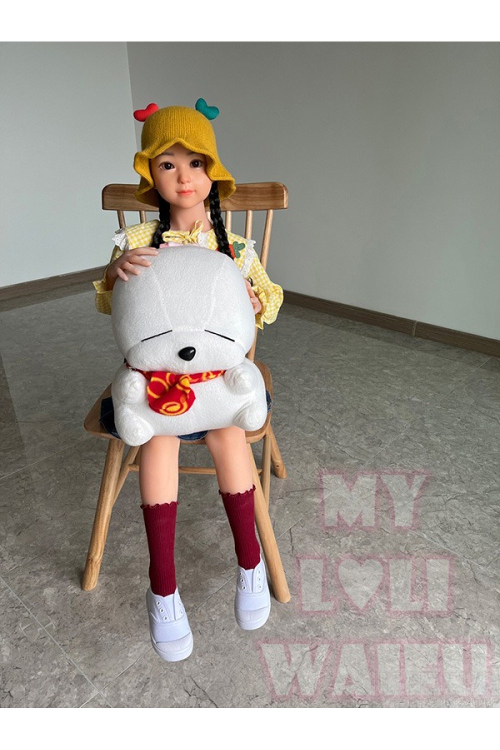 My Loli Waifu 略称MLW 100cm AAカップ 乃々香Nonoka頭部 TPE材質ボディー ヘッド材質選択可能 メイク選択可能