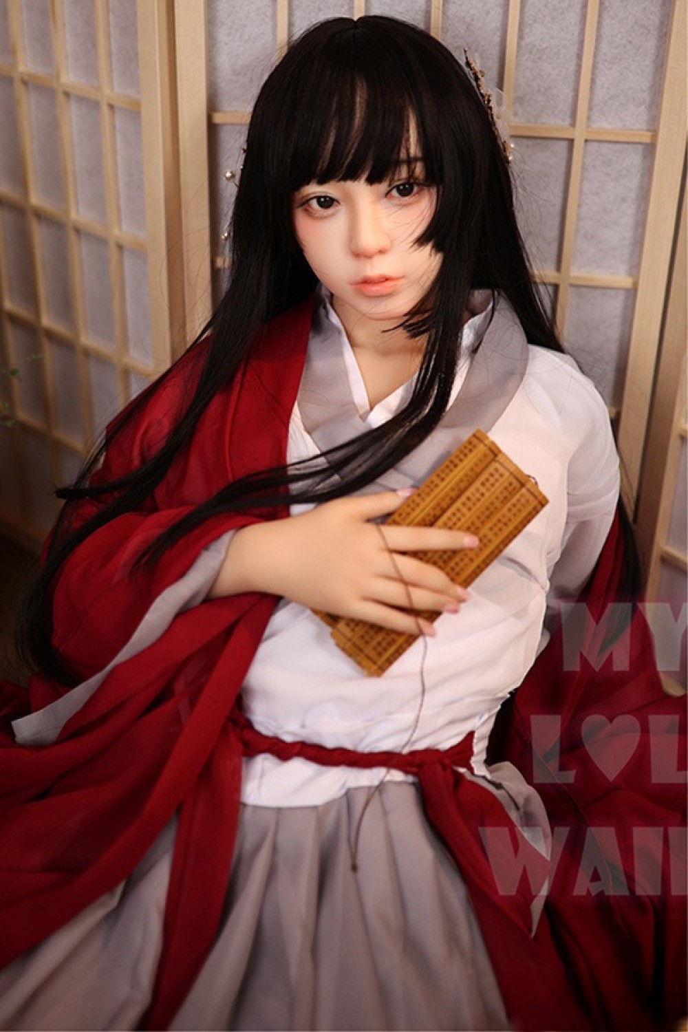 FANREAL 111cm Fカップ Mariaヘッド 掲載画像は軟性シリコンヘッド ROS機能選択可 リアルメイク付き フルシリコン製ラブドール