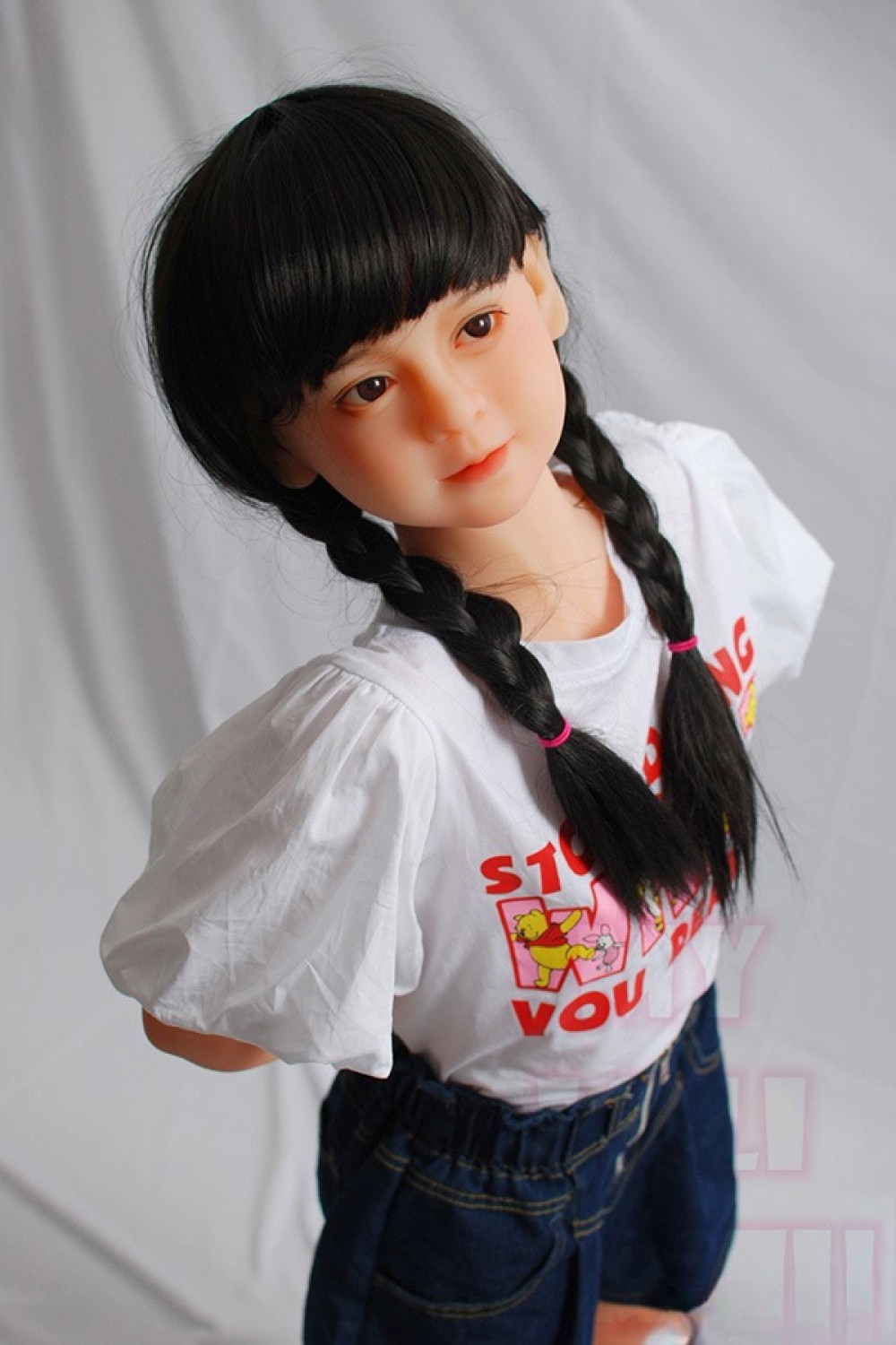 My Loli Waifu 略称MLW 126cm AAカップ ジュリーJulie頭部 TPE材質ボディー ヘッド材質選択可能 メイク選択可能