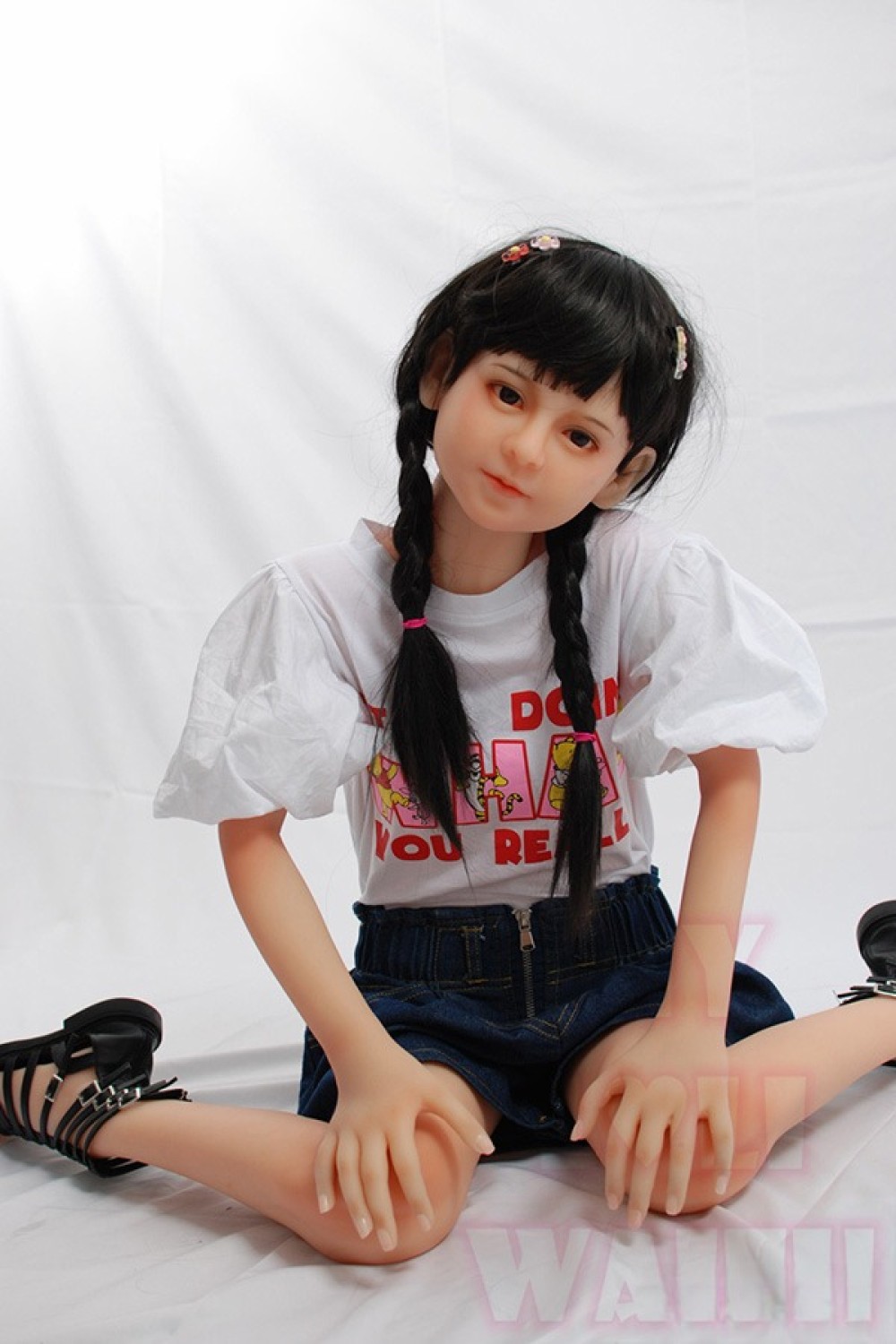 My Loli Waifu 略称MLW 126cm AAカップ ジュリーJulie頭部 TPE材質ボディー ヘッド材質選択可能 メイク選択可能