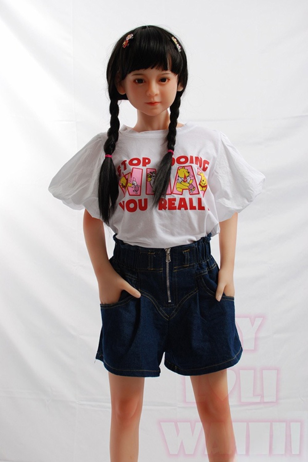 My Loli Waifu 略称MLW 126cm AAカップ ジュリーJulie頭部 TPE材質ボディー ヘッド材質選択可能 メイク選択可能