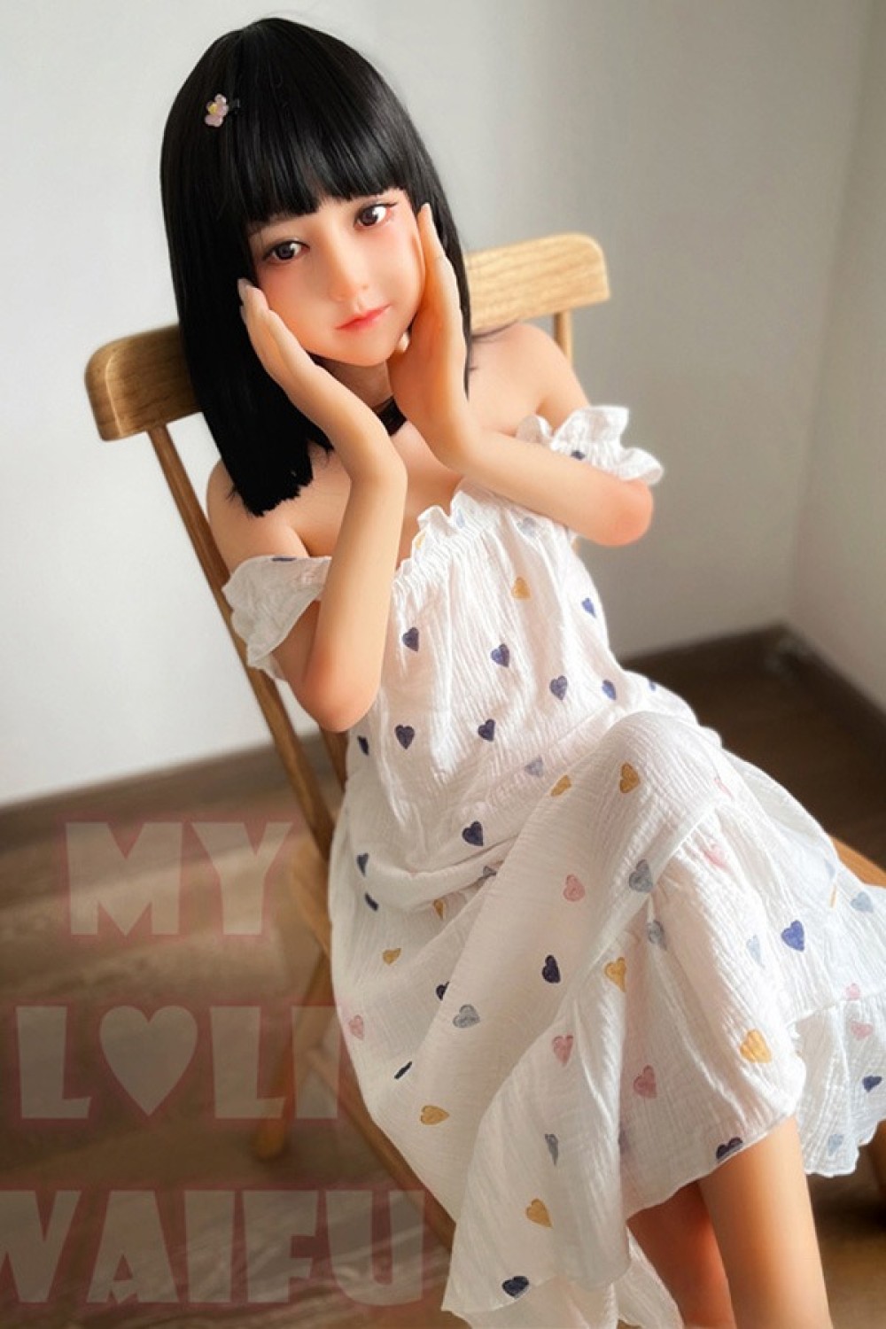 My Loli Waifu 略称MLW 126cm AAカップ 初香Hatsuka頭部 TPE材質ボディー ヘッド材質選択可能 メイク選択可能