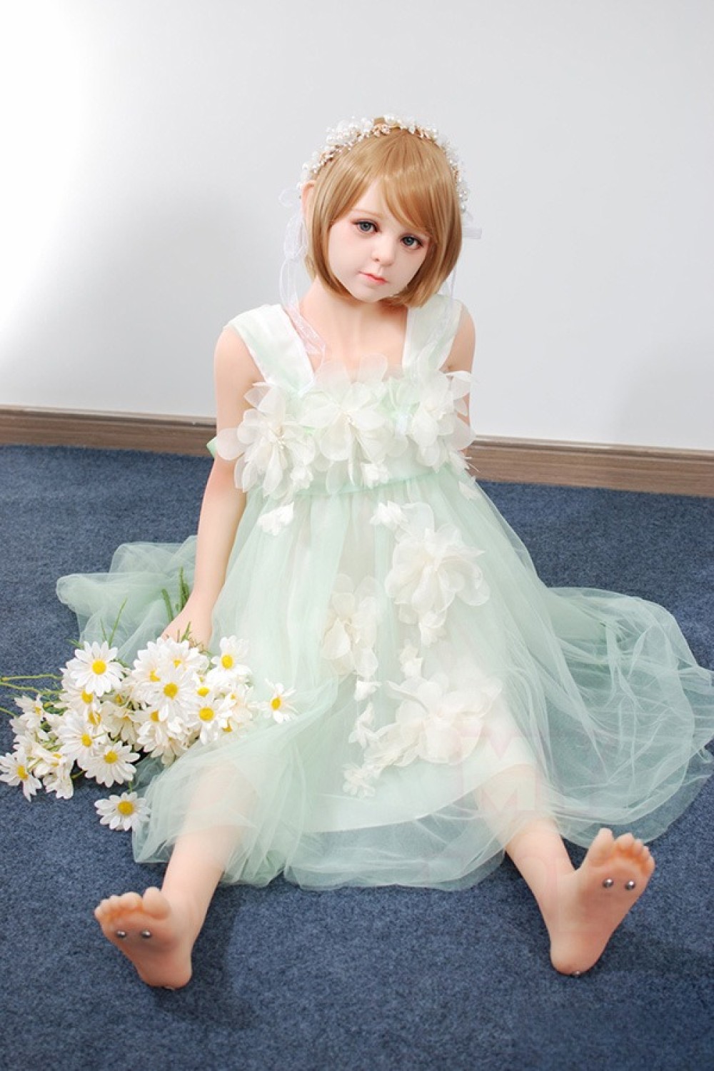 My Loli Waifu 略称MLW 126cm AAカップ Alice頭部 TPE材質ボディー ヘッド材質選択可能 メイク選択可能