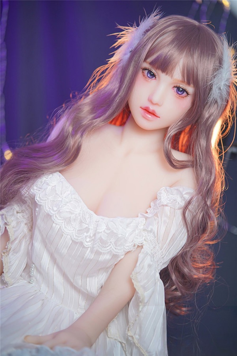 Real Girlシームレス高級版 145cm Gカップ 菜々子ちゃん EVO骨格付き 宣材写真のヘッドは職人メイク TPE製ラブドール