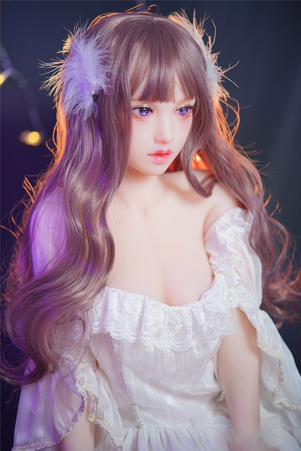 Real Girlシームレス高級版 145cm Gカップ 菜々子ちゃん EVO骨格付き 宣材写真のヘッドは職人メイク TPE製ラブドール