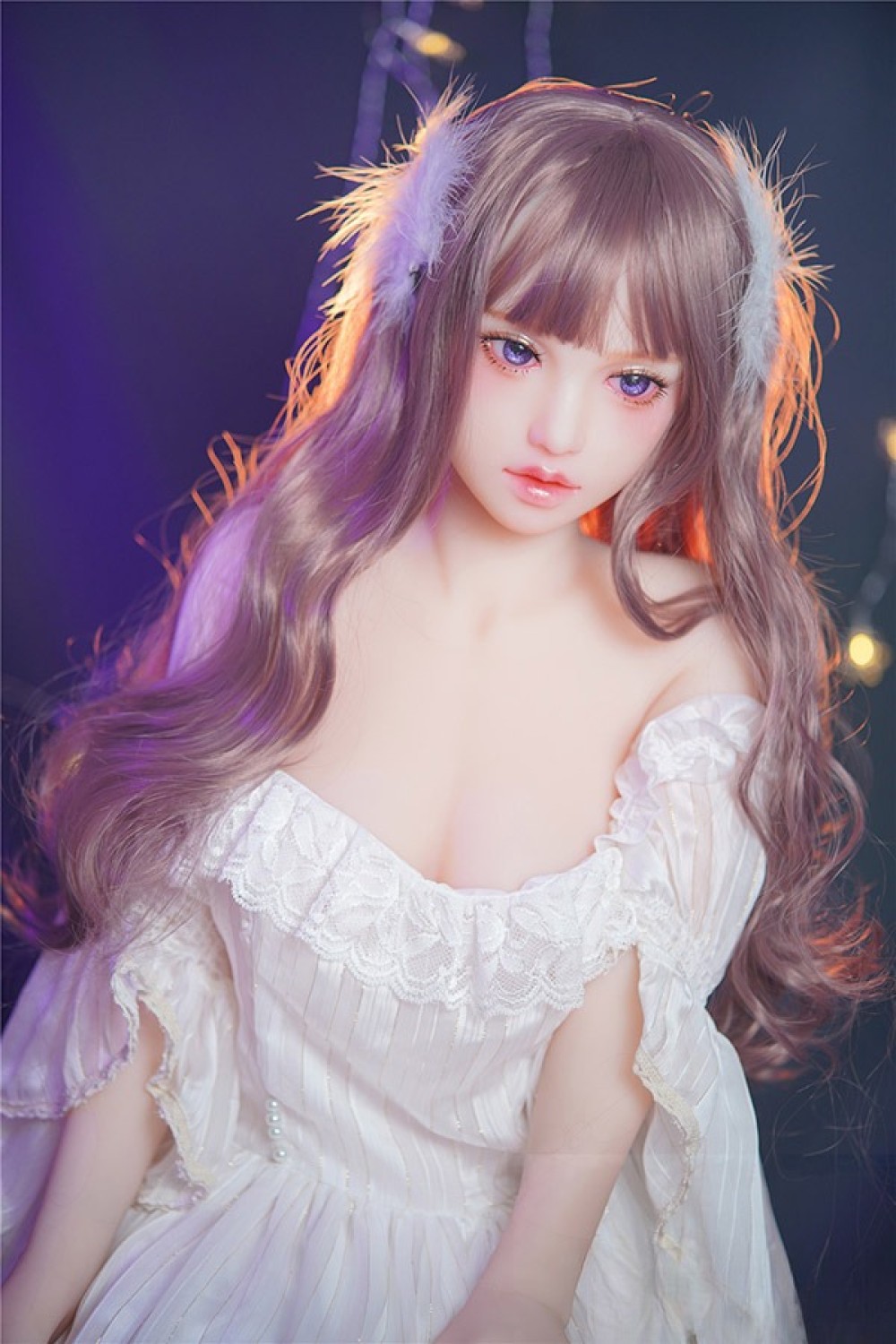 Real Girlシームレス高級版 145cm Gカップ 菜々子ちゃん EVO骨格付き 宣材写真のヘッドは職人メイク TPE製ラブドール