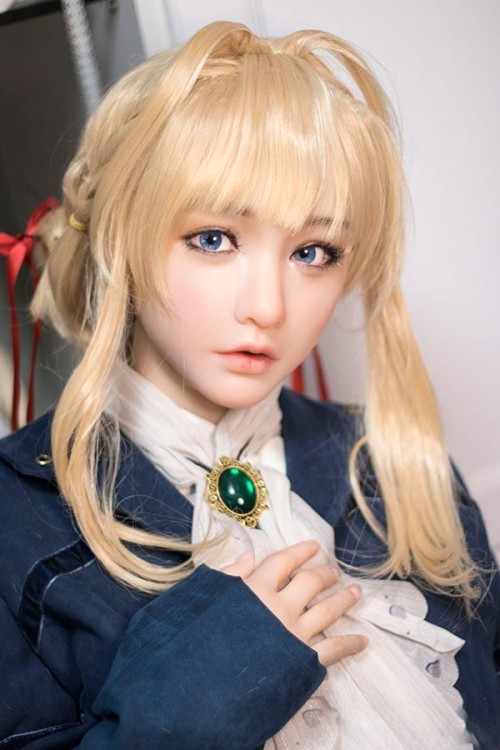 Real Girl 超リアルなシリコン材質ヘッド+柔いTPE材質 150cm Dカップ ボディ ゆいちゃん 新骨格付き 宣材写真のヘッドは職人メイク