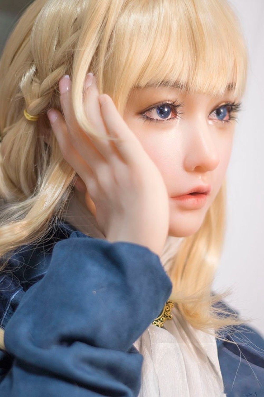 Real Girl 超リアルなシリコン材質ヘッド+柔いTPE材質 150cm Dカップ ボディ ゆいちゃん 新骨格付き 宣材写真のヘッドは職人メイク