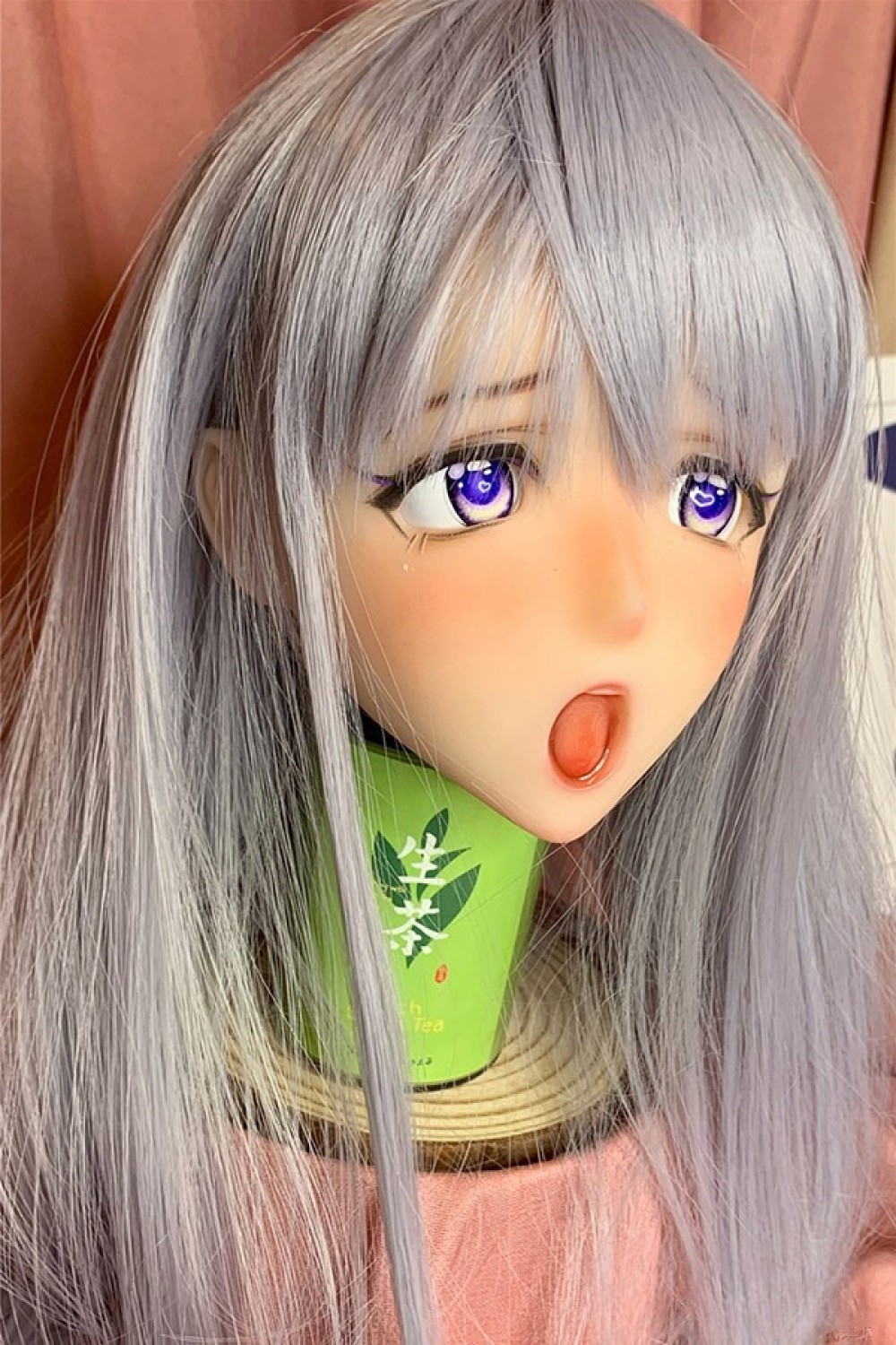 Real Girl アニメ系 ヘッド単体 A2#頭部のみ TPE材質 100cmボディ要否選択可能 M8ボルト採用