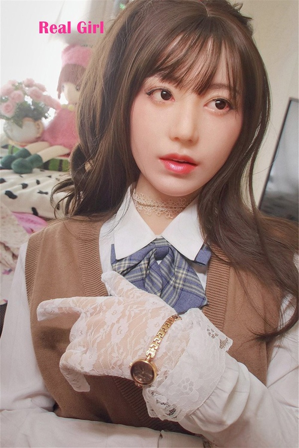 Top Sino 楓カレン セクシー女優 158cm Dカップ 掲載画像はRRSメイク付き フルシリコン製ラブドール