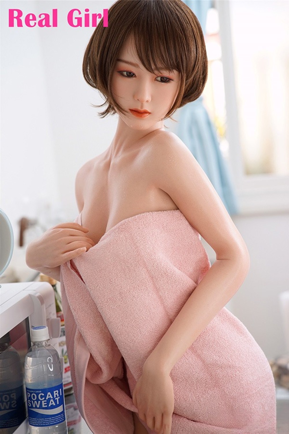 Real Girl 158cm Cカップ C6頭部 高級シリコン材質ヘッド ボディー材質選択可能 カスタマイズ可能