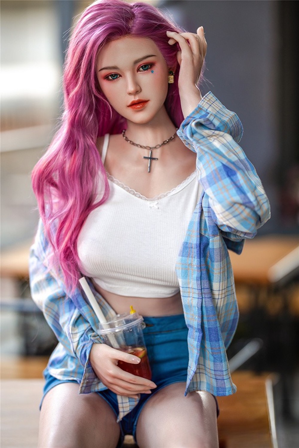Real Girl 168cm Cカップ C5頭部 高級シリコン材質ヘッド ボディー材質選択可能 カスタマイズ可能