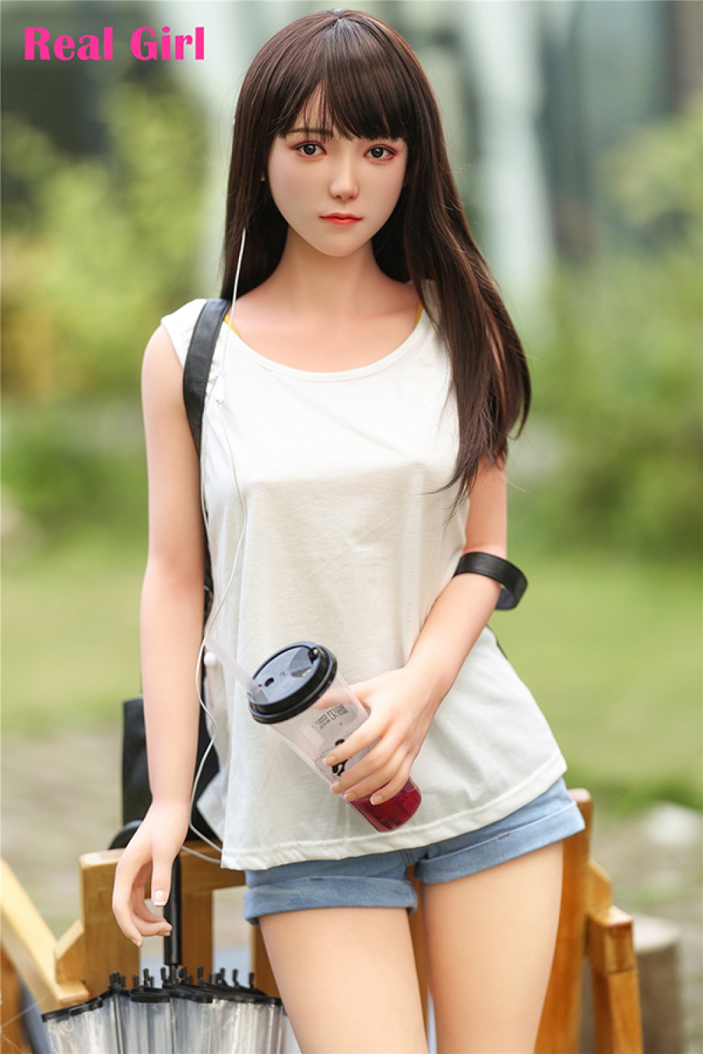 Real Girl 157cm Cカップ R50頭部 TPE材質ボディー ヘッド材質選択可能 メイク選択可能