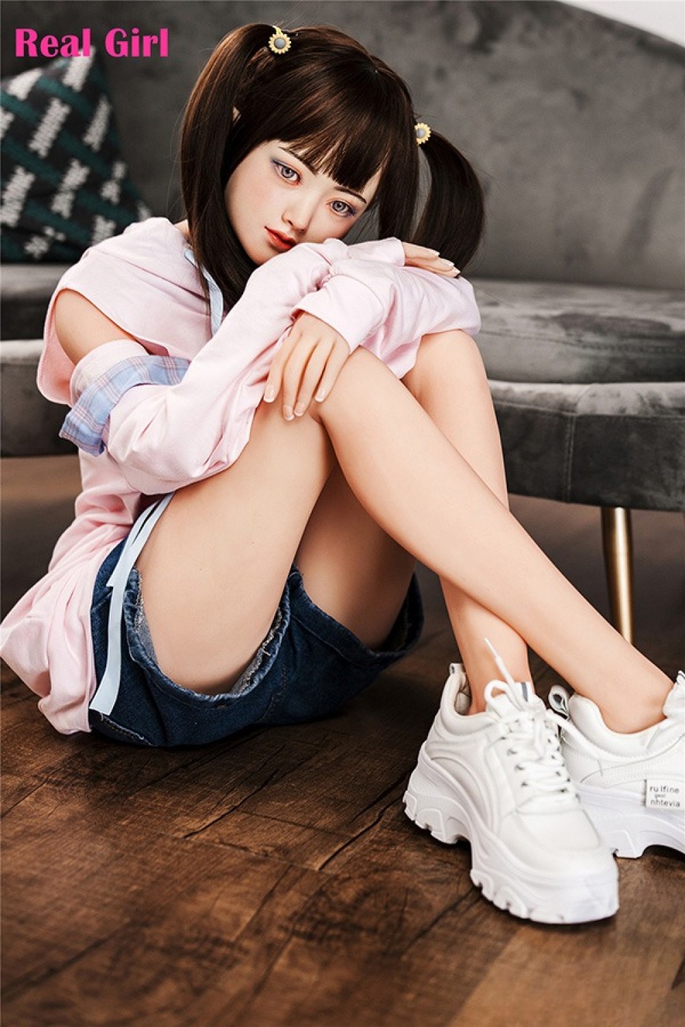 Real Girl 148cm Cカップ R53頭部 TPE材質ボディー ヘッド材質選択可能 メイク選択可能