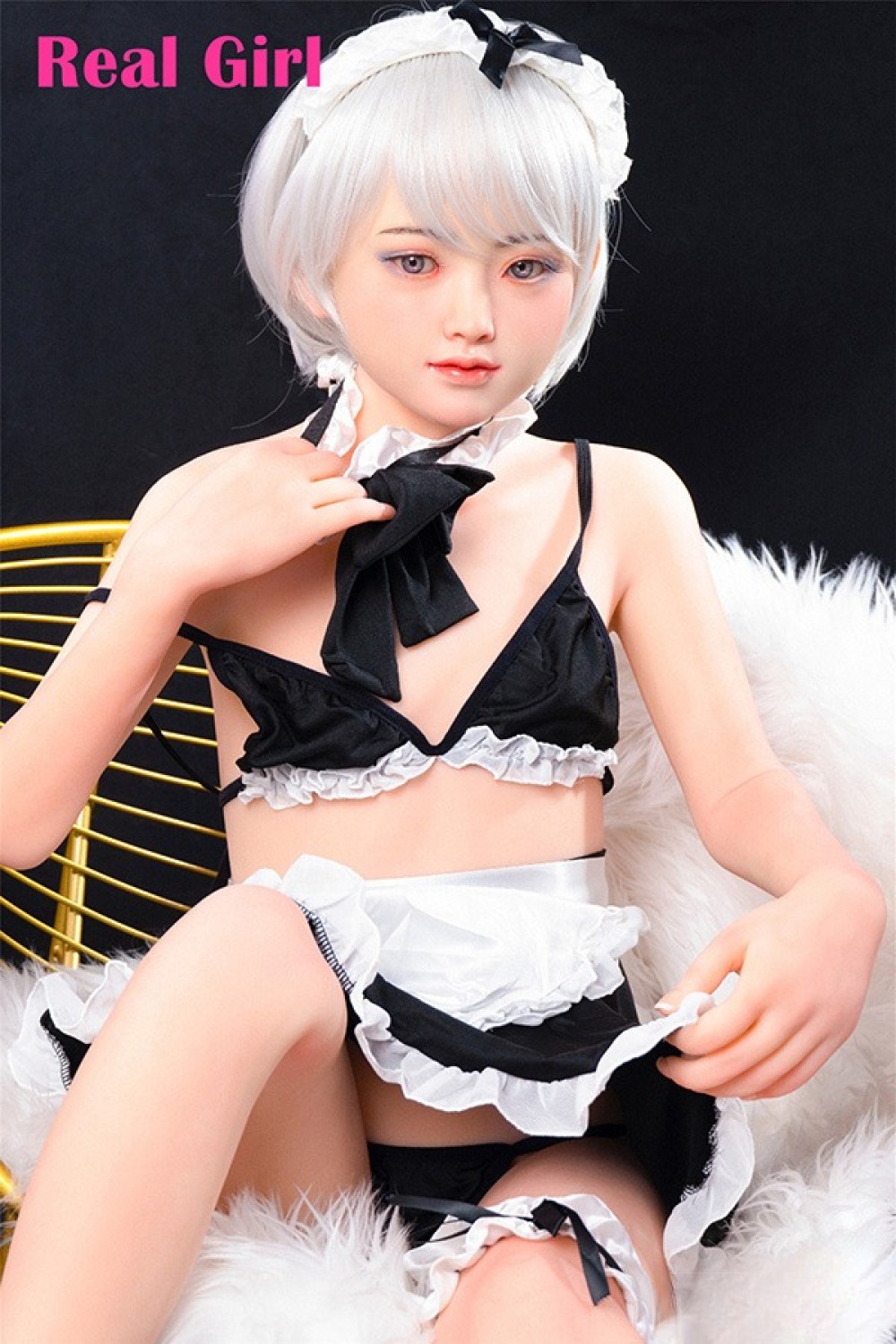 Real Girl 新品ボディ 138cm 貧乳 ロり系 R53頭部 ボディー及びヘッド材質など選択可能 カスタマイズ可