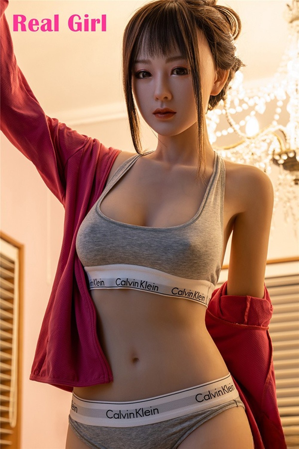 Real Girl 158cm Cカップ C6頭部 高級シリコン材質ヘッド ボディー材質選択可能 カスタマイズ可能